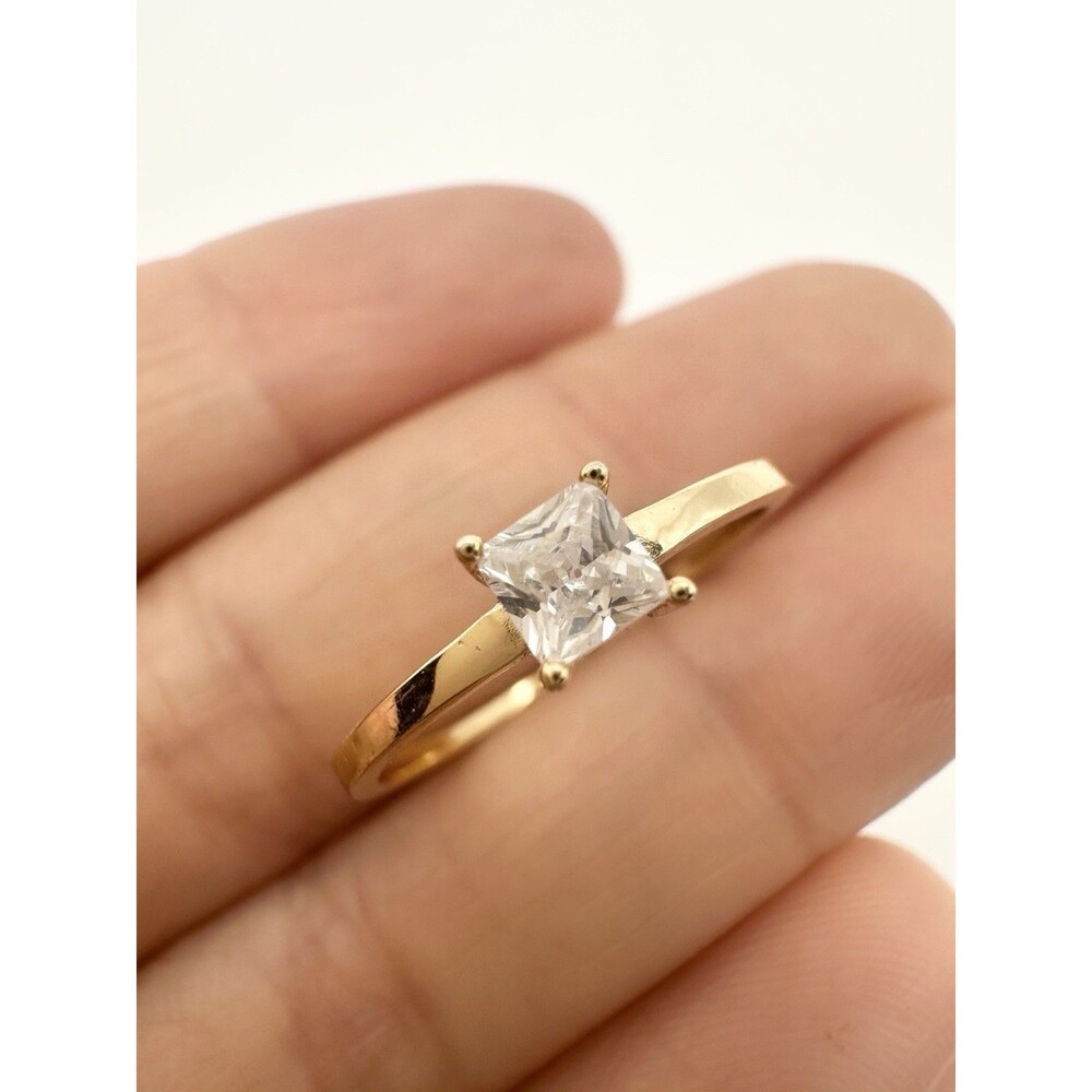 YGI Gold Over Sterling Silver Stackable Ring Size 6
